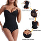 🏆 Last Day Special Price £9.77 !Shapewear Bodysuit with Bra | Ruched Slimming Adjustable Waist✨