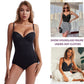 🏆 Last Day Special Price £9.77 !Shapewear Bodysuit with Bra | Ruched Slimming Adjustable Waist✨