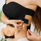 💜BUY 1 GET 1 FREE - Each Only £6.49!!⚡50K+ SOLD!💜Strapless Wireless Bra with Crossover Side Closure