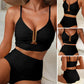 🔥LAST DAY SALE - ONLY £13.99!!⚡50K+ SOLD!👙Women's Push Up High Waist Bikini