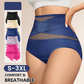 💖Last Day-Buy 1 Get 3 Packs💖Plus-Size High-Waist Cross Tummy Control Panties 🎁Free socks Today!!