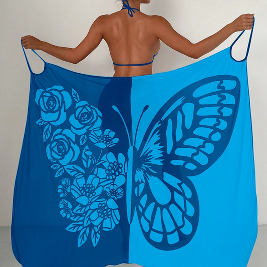 🔥Last Day Special Price £10.99!!💥-🦋Women's Butterfly Swimsuit Cover-Up & Dress