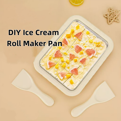 🔥Summer Big Promotion 50%OFF🎁DIY Ice Cream Roll Maker Pan
