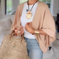 💖 Special Price £14.99🔥Last 3 Hours!!💝Women's Linen Cardigan 3/4 Sleeve Open Front Loose Cover Ups Lightweight Shrug