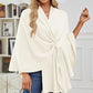 💖 Special Price £15.99🔥Last 3 Hours!!💝Women's Elegant Soft Open Front Poncho Sweater