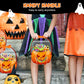 🎃Halloween Bestsellers - ￡8.99!!🍬Halloween Transparent Pumpkin Favor Bags🎁Perfect for Party, Trick-or-Treat, Classroom Gifts