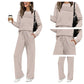 🥳2026 HOT SALE🥳💞50K+ SOLD!✨Women's Crew Neck Top & Drawstring Pants Set