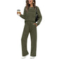 🥳2026 HOT SALE🥳💞50K+ SOLD!✨Women's Crew Neck Top & Drawstring Pants Set
