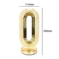 Creative Luxury Rechargeable Touch Light Crystal Table Lamp