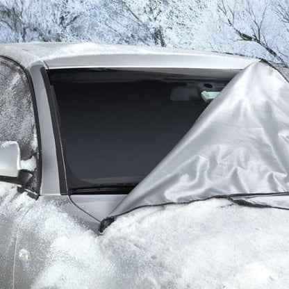 🔥2026 BESTSELLER - ONLY ￡10.99!!❄️Magnetic Windshield Cover – Weather-Resistant, Frost Protection – Strong Magnets, No Scraping – Keeps Interior Warm – Compact Storage Bag! 🛡️💨