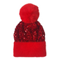 🎅Christmas Special Deals £9.99!!⚡50K+ SOLD!✨Winter Sparkly Sequin Pom Beanie