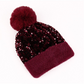 🎅Christmas Special Deals £9.99!!⚡50K+ SOLD!✨Winter Sparkly Sequin Pom Beanie