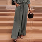 👗New arrival 40% OFF!🥰Women's Elegant Solid Color 2-Piece Set