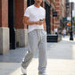 🔥LAST DAY SALE £14.99!!⚡50K+ SOLD!🔥Men's Casual Loose Fit Drawstring Pants