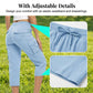 🔥Summer Hot Sale: ONLY ￡13.99!! ✨Womens Lightweight Capris Daily&Travel Quick Dry Cargo Pants with 6 Pockets ✈️👖Adventure-Ready Comfort And Style 🌿