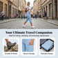 🔥Summer Hot Sale: ONLY ￡13.99!! ✨Womens Lightweight Capris Daily&Travel Quick Dry Cargo Pants with 6 Pockets ✈️👖Adventure-Ready Comfort And Style 🌿