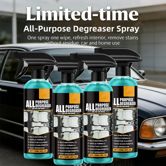 👍LAST WEEK- BUY 2 GET 1 FREE!!⚡50K+ SOLD🧼All-Purpose Degreaser Spray✨Remove Stains in 1 Second!