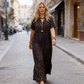💖New arrival 50% OFF!💖WOMEN'S V-NECK LEOPARD PRINT MAXI DRESS!