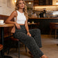 🏖️Summer Hot Sale - ONLY ￡13.99!!⚡50K+ SOLD!✨ Women's Smocked High Waist Wide Leg Pants – Flattering Fit, Breathable Fabric & Effortless Style 🌸