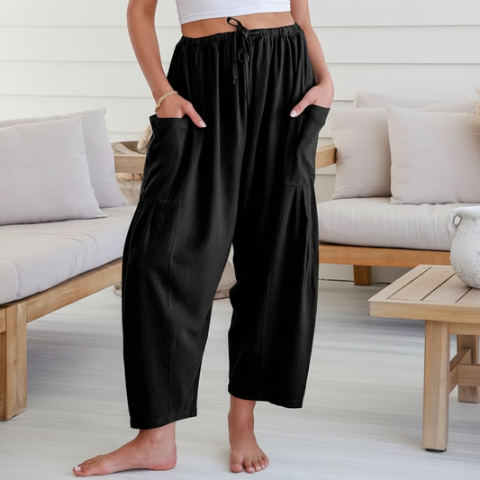 🔥Time-Limited Special Price: ￡14.99!!⏰Women's Solid Color Wide Leg Pants