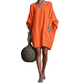 💞LAST DAY SALE 50% OFF💃Women's Oversized Batwing Sleeve Dress