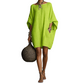 💞LAST DAY SALE 50% OFF💃Women's Oversized Batwing Sleeve Dress