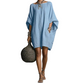 💞LAST DAY SALE 50% OFF💃Women's Oversized Batwing Sleeve Dress