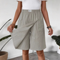 🔥LAST DAY SALE - ONLY £13.99!!🔥Women's Casual Elastic Waist Wrap Skort