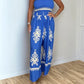 🔥LAST DAY SPECIAL PRICE £15.99!!🌸Women's Sleeveless Halter Wide-leg Jumpsuit
