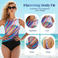 🏖️Summer Hot Sale - ONLY ￡12.99!!⚡50K+ SOLD!🩱🌊Fashion Printed One-Piece Swimsuit | Soft Stretch Fabric & Ruching Detail for an Instant Slimming Look