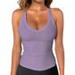 🏖️Summer Hot Sale - ONLY ￡9.99!!⚡50K+ SOLD!🌞Women's Ribbed V-Neck Tank Top