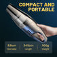 🌀Multifunctional Car Vacuum – Strong suction, blow & inflate