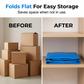 🔥Last Day 49% OFF📦Collapsible Storage and Moving Bag – Heavy-duty handles & zippered closure – Folds flat, perfect for moving, travel or closet organization – reusable & easy to clean 🏠