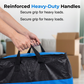 🔥Last Day 49% OFF📦Collapsible Storage and Moving Bag – Heavy-duty handles & zippered closure – Folds flat, perfect for moving, travel or closet organization – reusable & easy to clean 🏠