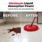 🧹 Chenille Spin Mop Head Replacement – Ultra-Absorbent Microfiber Refill Pads | Wet & Dry Use | Machine Washable | Fits Most Spin Mops ✨