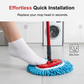 🧹 Chenille Spin Mop Head Replacement – Ultra-Absorbent Microfiber Refill Pads | Wet & Dry Use | Machine Washable | Fits Most Spin Mops ✨