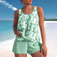 📣2026 Hot Sale 60% OFF!!🏝️Women's Floral Print Tankini Two-Piece Swimsuit