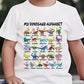 🔥🦖Summer Hot Sale - ONLY ￡8.99!!✨🎁Kids Dinosaur Alphabet Graphic T-Shirt