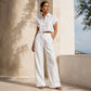 ⏳LAST DAY SALE ONLY ￡10.99!!🔥👖Women's Relaxed Fit Linen Blend Pants – Classic Straight Leg Trousers