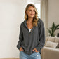 🔥LAST DAY SALE ONLY ￡16.99!!N🍁🍂Women's Long Sleeve Casual Hoodie Top 👕 A Cosy Throw-On for Chilly Mornings & Laid-Back Days ✨