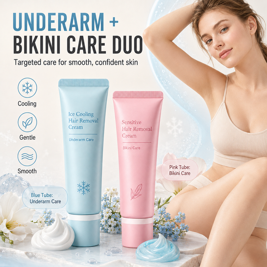 🔥LAST DAY SALE £6.99!!⚡50K+ SOLD!🧊💕Hair Removal Cream – Enriched with Rose & Lavender Oil, Niacinamide Brightening – Inhibits Regrowth, Longer-Lasting Smoothness!