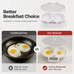🔥BUY 1 GET 1 FREE - ONLY ￡7.99!!⚡50K+ SOLD! 🍳🥪Microwave Egg Poacher –🥚Perfect Poached Eggs in 1 Min – No Oil, No Explosion⏰UK Stock