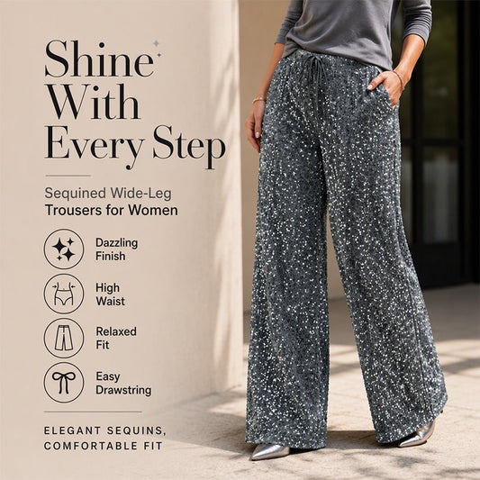 🔥✨Last Day Special Price £21.99!!👖Women's Elastic Waist Straight-Leg Pants