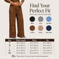 🔥✨Last Day Special Price £21.99!!👖Women's Elastic Waist Straight-Leg Pants