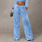 🔥✨Last Day Special Price £21.99!!👖Women's Elastic Waist Straight-Leg Pants