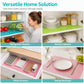 🔥LAST DAY SALE £8.99!!⚡50K+ SOLD!🧊Waterproof Fridge Shelf Liners – Non-slip, easy-clean & food-safe – Keeps fridge shelves fresh & organized ✨