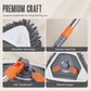 🔥LIMITED TIME PRICE: ONLY ￡12.99!!!🧹✨Triangular Cleaning Mop with Extendable Pole – 360° swivel, washable pads & lightweight – Cleans floors, walls & corners with ease 🏠