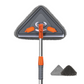 🔥LIMITED TIME PRICE: ONLY ￡12.99!!!🧹✨Triangular Cleaning Mop with Extendable Pole – 360° swivel, washable pads & lightweight – Cleans floors, walls & corners with ease 🏠