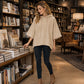 🔥⏳LAST WEEK SALE -ONLY £16.99!🍂💃Women's Loose Fit Wide Sleeve Hoodie Casual Sweatshirt – Relaxed Pullover Top for Fall & Everyday Wear