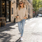 🔥⏳LAST WEEK SALE -ONLY £16.99!🍂💃Women's Loose Fit Wide Sleeve Hoodie Casual Sweatshirt – Relaxed Pullover Top for Fall & Everyday Wear